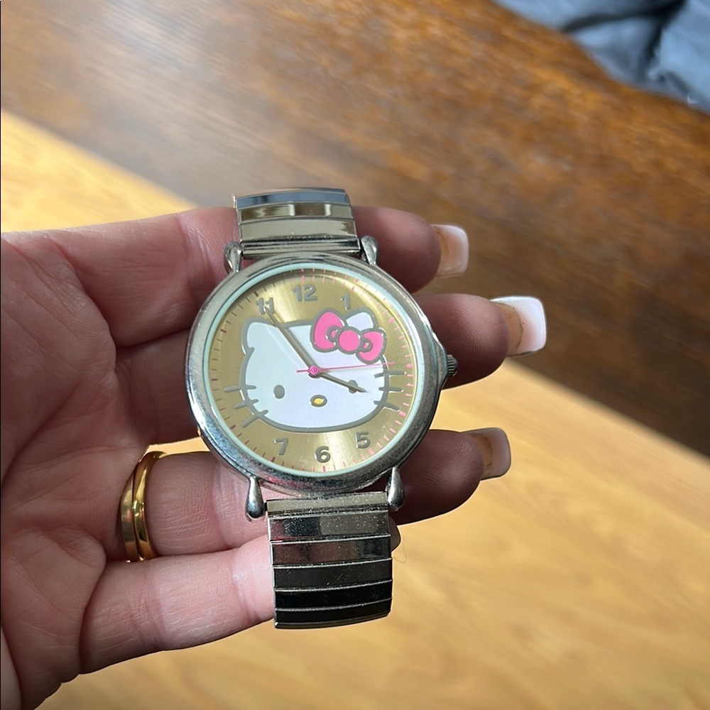 Hello Kitty Silver Watch